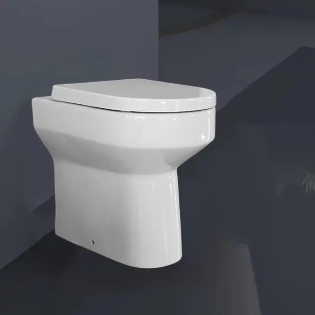 MT Rimless volta para parede banheiro louças sanitárias wc cerâmico vaso sanitário cisterna escondida conforto europeu uma peça descarga vaso sanitário