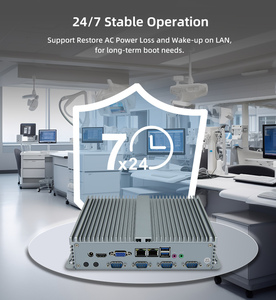 Valano IC01-A 工业迷你电脑 Intel J6412 4 COM 6 USB 双 LAN 无风扇坚固型嵌入式盒式电脑 Windows 10 - Product Image 2