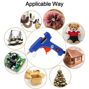 Outil de réparation de voiture, Mini pistolet à colle chaude électrique 20W résistant à la chaleur - Product Image 3