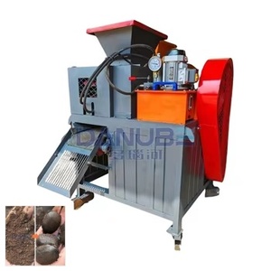 Presse à briquettes de charbon entièrement automatique, industrielle, de forme ovale et ronde, pour charbon de bois, grande capacité de production - Product Image 1