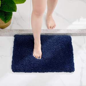 Tapis de bain ultra doux de haute qualité, 1 pièce, épais, antidérapant, confortable, avec propriétés anti-décoloration - Product Image 5