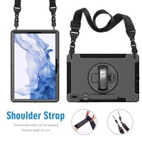 Coque de tablette Samsung détachable en Tpu, 12.4 pouces, pour modèles S8 + S7 + S8 Plus
