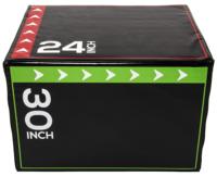 Salto per esercizi antiscivolo 20 pollici x 24 pollici x 30 pollici 3 in 1 in schiuma pliometrica Box Jumping allenamento