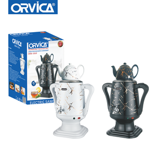 Samovar turc ORVICA pour thé, style classique antique, 4L, ensemble de samovar russe, bouilloire à thé turque ORM-3310 - Product Image 5