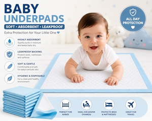 Almohadillas Absorbentes Desechables de Grado Comercial, Multitamaño, para Adultos, Impresión Personalizada, Dimensiones Personalizadas, para Clínicas y Residencias - Product Image 4