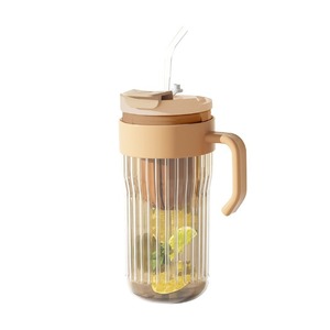 Haute qualité créatif 550ml <span class=keywords><strong>tasse</strong></span> en verre été Simple grande capacité bouteille d'eau Multi couleurs verre clair <span class=keywords><strong>tasse</strong></span> à café pour la fête - Product Image 5
