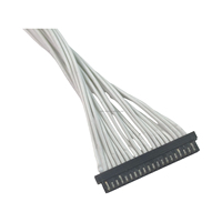 Harnais de câblage personnalisé Linksunet HRS Original 0.8mm Pitch DF52-20P-0.8C+DF52-2832PCF+UL1571-28AWG OD0.6MM
