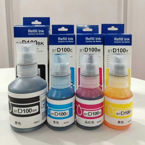 Botella de Tinta de Recarga BTD100 Premium BTD100BK BTD100C BTD100M BTD100Y Botella de Tinta 108ML - Product Image 1
