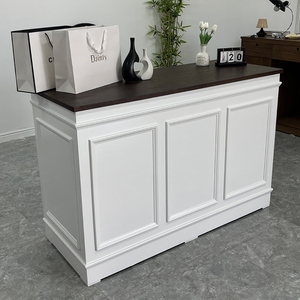 Mostrador de Recepción de Lujo para Salón de Belleza, el Más Vendido de Yicheng Beauty, Moderno Mostrador de Recepción para Salón de Belleza - Product Image 2