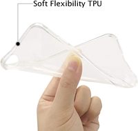 Coque de téléphone en cristal en gros pour iPhone 7 8 SE 2020 SE2022, étui transparent en TPU