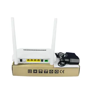 GPON personnalisé EPON OLT 1GE + 3FE + CATV + ROUTEUR WIFI avec connecteur RJ45 2.4G wifi XPON ONU