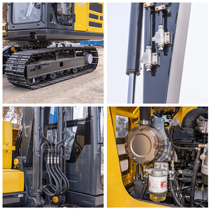 Groothandel in 10 ton graafmachines met CE Euro 5 EPA gecertificeerde dieselmotor, rupsgraafmachine met hoge precisieprestaties - Product Image 6