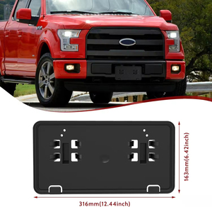 Soporte <span class=keywords><strong>de</strong></span> Matrícula Delantero Negro <span class=keywords><strong>de</strong></span> Alta Calidad con Nuevo Diseño <span class=keywords><strong>de</strong></span> Fábrica Ambull - Product Image 2