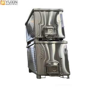 Conteneur à vin en acier inoxydable 1000l 2000l 3000l IBC à ouverture supérieure avec chemise de <span class=keywords><strong>refroidissement</strong></span> à vendre - Product Image 1