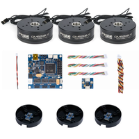 Ensemble de moteurs de cardan HAITAI GM5208-12 avec encodeur et carte SimpleBGC 63mm 12N14P pour stabilisateurs de caméra, mouvements panoramiques/inclinaisons et mouvements robotiques
