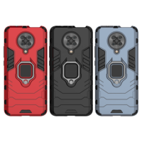 360 degrés-coque de protection complète pour téléphone portable Redmi k30, étui rigide