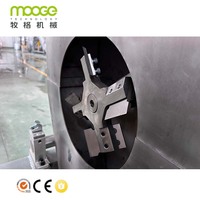 Déchets en plastique PP PE Film Extrudeuse Squeezer Dryer Machine