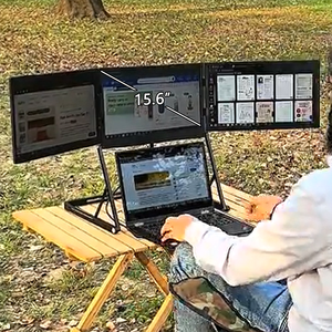 15.6 "moniteur Triple Pantalla Interface USB-C 1080P FHD Extender d'écran pour ordinateur portable PC Mac Phone PS4/5 Xbox Switch Moniteurs de jeu - Product Image 1