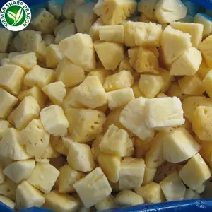 IQF Frozen Pineapples Dice Chunks Pineapple Piggy Bank Gold China Bulk Packaging 10 Kg Sliced Nature Fresh Pineapples EDIBLE Sd