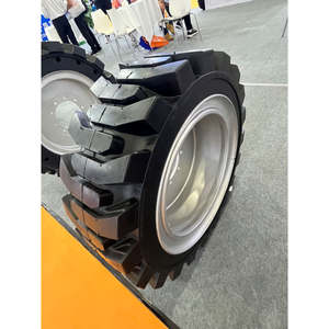Neumático Sólido 33X12-20 con Llanta para Excavadora XCMG ZOOMLION Liugong, Plataforma de Trabajo Aérea AWP, Elevador de Brazo 33 12 20 - Product Image 5