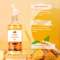 TWG RTS Coffret de Soins au Curcuma Anti-Taches Anti-Âge : Masque, Tonique, Sérum, Nettoyant Visage Éclaircissant