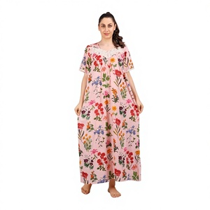 Hot SellingLuxury Women <b>Night</b> Suits Cotton Short Sleeve Breathable Smooth Sexy <b>Night</b> Dresses and Nighties at Affordable Price - Product Image 6