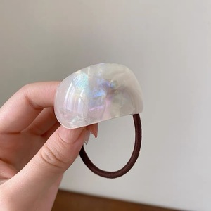 Élastique à cheveux coréen en acétate courbé – Élégant accessoire <span class=keywords><strong>de</strong></span> coiffure pour femmes, idéal pour la Saint-Valentin et le Nouvel An - Product Image 6
