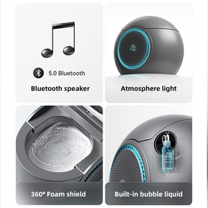 Intelligent Multicolor <strong>Blue</strong> Speakers Egg Shape Floor Mounted Water Closet Bathroom Automatic Ceramic Smart <strong>Toilet</strong> Bowl for Home - Product Image 2