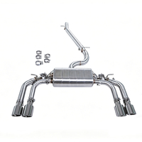 Système d'échappement Catback REV pour Audi S3 2.0T 2014~2023, système d'échappement à soupape électrique, silencieux en acier inoxydable SUS304