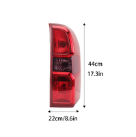 Couvercle rouge feu arrière pour Nissan Patrol Y61 2004 2005-2016 feu arrière feu arrière frein marche arrière Plug and Play feu arrière