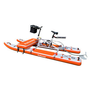 Bateau flottant gonflable portable pliable pour parc aquatique, loisirs aquatiques, 1 personne, bouée flottante gonflable - Product Image 2