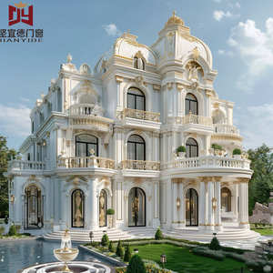 กรอบอลูมิเนียมทรงโค้งสไตล์ฝรั่งเศส สำหรับตกแต่งผนังวิลล่า กันน้ำ กันลม ทนทาน ป้องกันการกัดกร่อน เหมาะสำหรับห้องนั่งเล่นและห้องน้ำ - Product Image 2