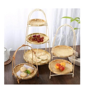 Panière de rangement pour fruits en bambou, Panier de rangement tissé à la main, pour les fruits, nouveau Design (WS 0084587176063 Ms, qualité supérieure - Product Image 1