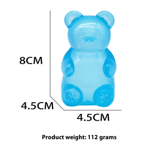 Colorful Bear TPR Squishy Ball-Juguete para apretar y aliviar el estrés y la fatiga para adultos de 5 a 7 años - Product Image 5