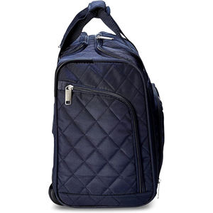 Fabrika özelleştirilmiş Underseat haddeleme seyahat bagaj çantası tekerlekler 16 inç gri renk bagaj seyahat çantaları - Product Image 2