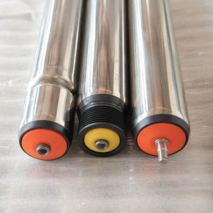 Tugas berat 304 baja tahan karat rol gravitasi <span class=keywords><strong>Idler</strong></span> untuk sabuk sekrup konveyor komponen inti untuk konstruksi penambangan pertanian - Product Image 6