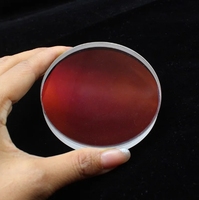 Lentille achromatique, lentille collée, élimination de l'aberration chromatique, expérience optique, lentille hautement transmissive K9, anti-reflet, OEM