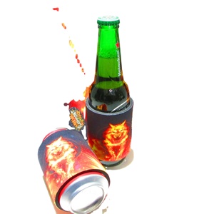 Slap Can Cooler Insulator Sleeve Neoprene Material with Non-Slip Backer - Product Image 6