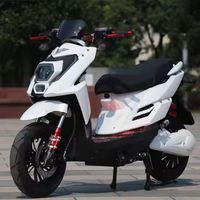Nouveau modèle de moto électrique, véhicule à batterie 72V, scooter électrique, vélo à pédales 60V, moto électrique haute vitesse pour deux personnes adultes