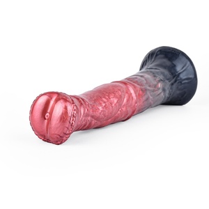 NNSX Wholesale New Product Liquid Silicone Gold Knight Color Animal Horse <b>Dildo</b> Anal Plugs Sex Toys for Woman - Product Image 4