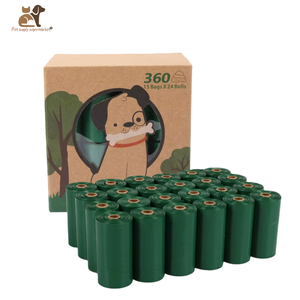 친환경 플라스틱 강아지 배변 봉투와 배변 봉투 디스펜서-강력한 냄새 제거 애완동물 배설물 처리 봉투 - Product Image 1