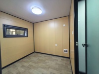 Conteneur extensible de 40 pieds, maison mobile préfabriquée moderne et écologique, bureau, hôtel, pod avec couleur personnalisable