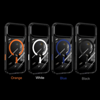 Coque de téléphone magnétique transparente pour iPhone 18 Pro Max, protection antichoc avec airbag, compatible iPhone 17 16 Pro Max LZ341