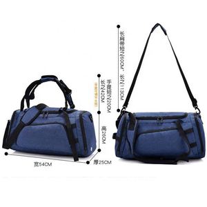 Bolsa Deportiva Informal para Hombre y Mujer, Lista para Enviar, para Entrenamiento, Ejercicio, Gimnasio, Fitness, Negra - Product Image 3