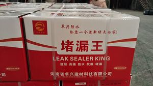 <span class=keywords><strong>Colle</strong></span> de scellement rapide Plugging King, <span class=keywords><strong>ciment</strong></span> écologique durable et imperméable <span class=keywords><strong>pour</strong></span> <span class=keywords><strong>carrelage</strong></span> de cuisine et murs de sous-sol - Product Image 2