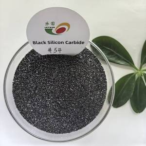 98,5 % de carbure de silicium noir (Sic) F40 F54 F60 F70 / 54 Mesh / Carborundum / Sablage / Abrasifs / Disques de découpe - Product Image 1
