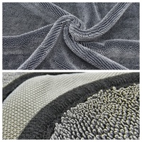Serviette de nettoyage en Microfibre, tissu torsadé, soins de voiture, lavage en boucle tordue, séchage en Microfibre