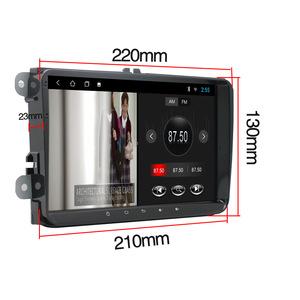 9 pollici Car Stereo Android per VW <span class=keywords><strong>Volkswagen</strong></span> Skoda <span class=keywords><strong>Golf</strong></span> 5 <span class=keywords><strong>Golf</strong></span> 6 Polo Passat B5 B6 Jetta Sede 2 Din GPS WIFI Specchio di Collegamento Della Macchina Fotografica - Product Image 4