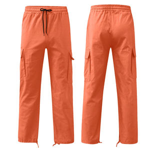 Pantalons cargo élégants pour hommes avec taille ajustable pour un style streetwear moderne - Product Image 4