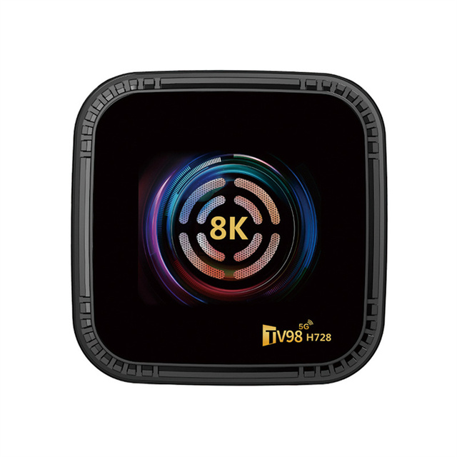 TV98 H728 Smart TV Box Android 14.0 Allwinner H728 8K 1000M LAN Wifi6 BT5.0 RAM 4GB 32G 64G Media Player